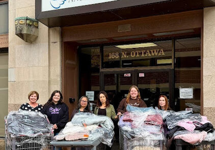 Guardian Angels New Winter Coat Drive for Victims of Domestic Violence. 56 new coats collected in 7 days!
